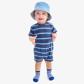 Baby pocket shortie in stripe