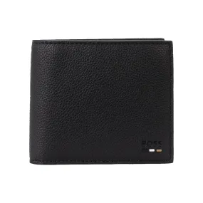 Boss Ray 4 Card & Coin Wallet - Black