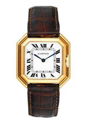 Cartier Ceinture Paris 1700 18K Yellow Gold Watch