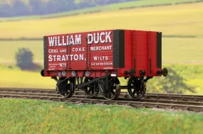 Dapol 7F-072-004 O Gauge 7 Plank 9' W/B 2 Door William Duck 1