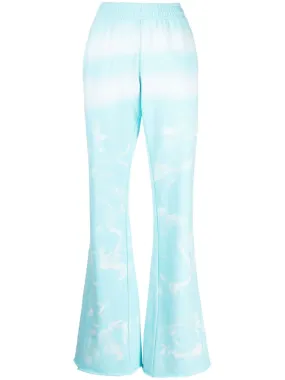 Tie-dye Print Cotton Trousers