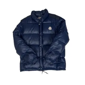 Vintage 90s Navy Blue Moncler Grenoble Puffer Coat - Large